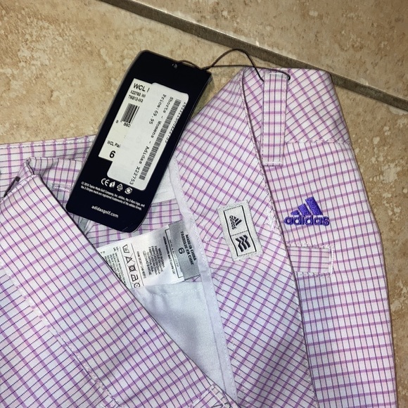 adidas Golf Shorts NWT Size 6 - Picture 3 of 3